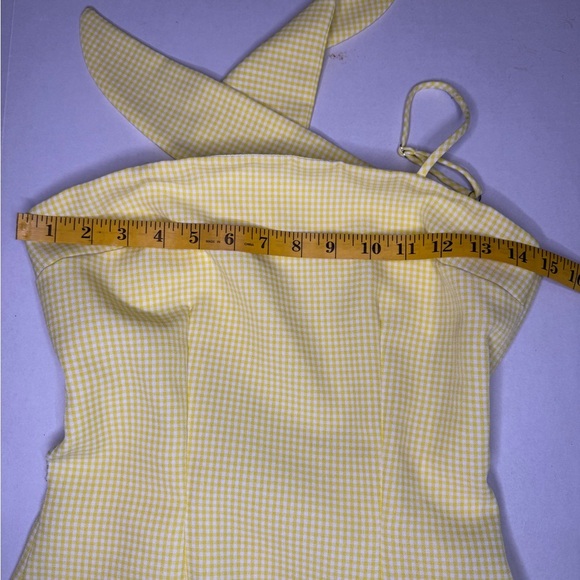 Yellow Bow-Back Dress - Picture 12 of 13